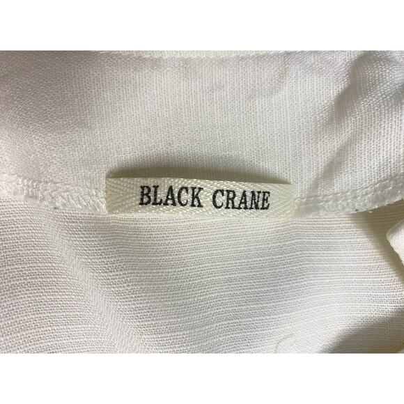 BLACK CRANE White Maxi Dress US MEDIUM - Picture 12 of 15